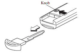 Replacing the key battery