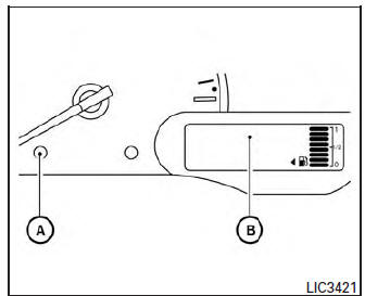 Nissan Micra. Trip computer