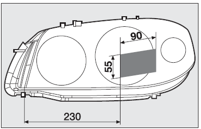 Headlight adjustment abroad