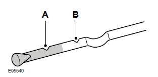 Ford Fiesta. Engine Oil Dipstick - 1.0L EcoBoost