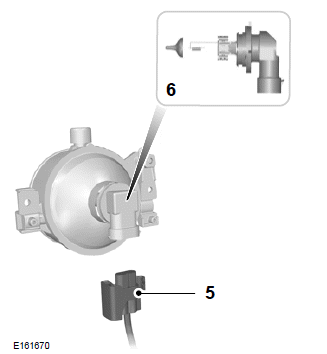 Ford Fiesta. Changing a Bulb