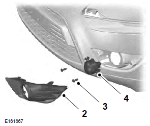 Ford Fiesta. Changing a Bulb