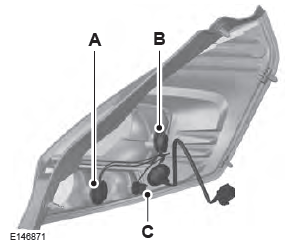 Ford Fiesta. Changing a Bulb