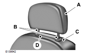 Ford Fiesta. Head Restraints