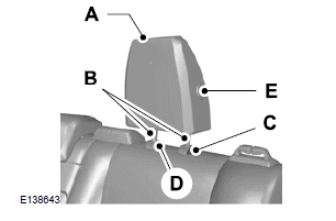 Ford Fiesta. Head Restraints