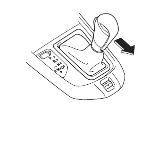 Using selector lever