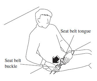 Centre-Rear Position Seat Belt