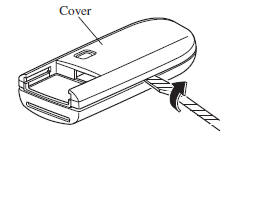 Replacing the key battery