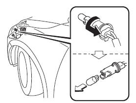 Position lights (With halogen headlights)*