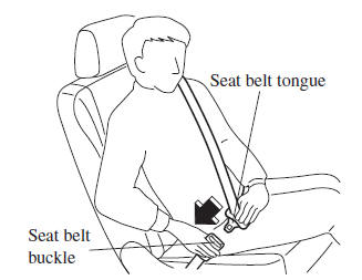 Fastening the Seat Belt
