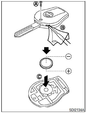 Nissan Micra. Battery replacement