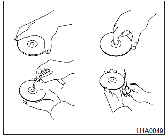Nissan Micra. CD care and cleaning