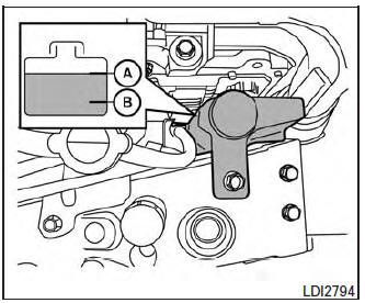 Nissan Micra. Checking engine coolant level