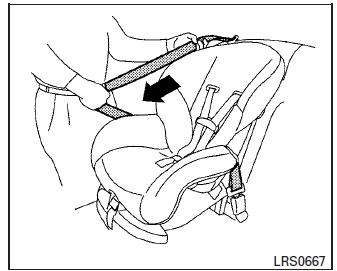 Nissan Micra. Forward-facing – step 4