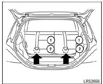 Nissan Micra. Outboard seating positions