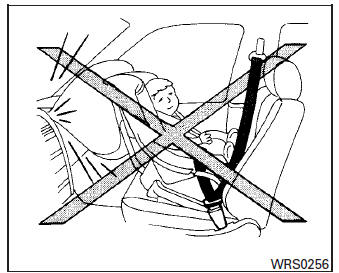 Nissan Micra. Precautions on child restraints