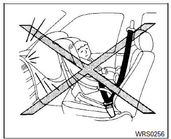 Nissan Micra. Rear-facing – step 1