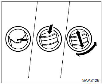 Nissan Micra. Side vents