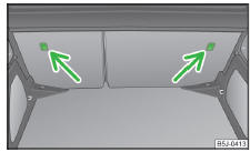 Fig. 17 Anchor eyelets on the TOP TETHER system