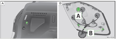 Fig. 162 Plastic nut/rear lamp