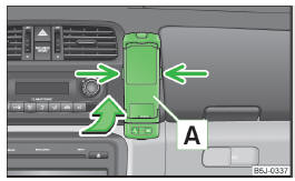 Fig. 99 Universal telephone preinstallation