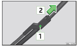 Fig. 51 Windscreen wiper blade