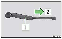 Fig. 52 Rear window wiper blade