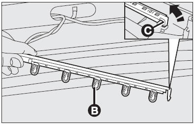Additional braking light