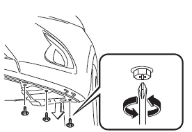 Front direction indicator lights, Running lights * /Position lights (With halogen headlights)