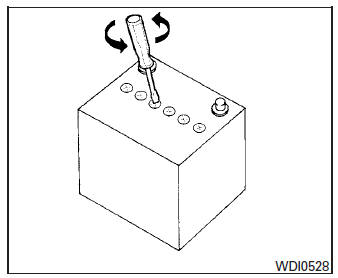 Nissan Micra. Battery