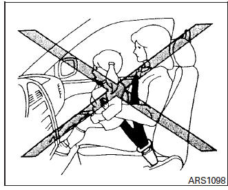 Nissan Micra. Precautions on child restraints