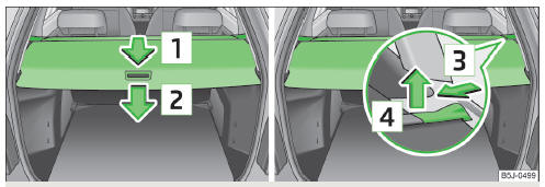 Fig. 66 Boot: foldable boot cover/removing foldable boot cover